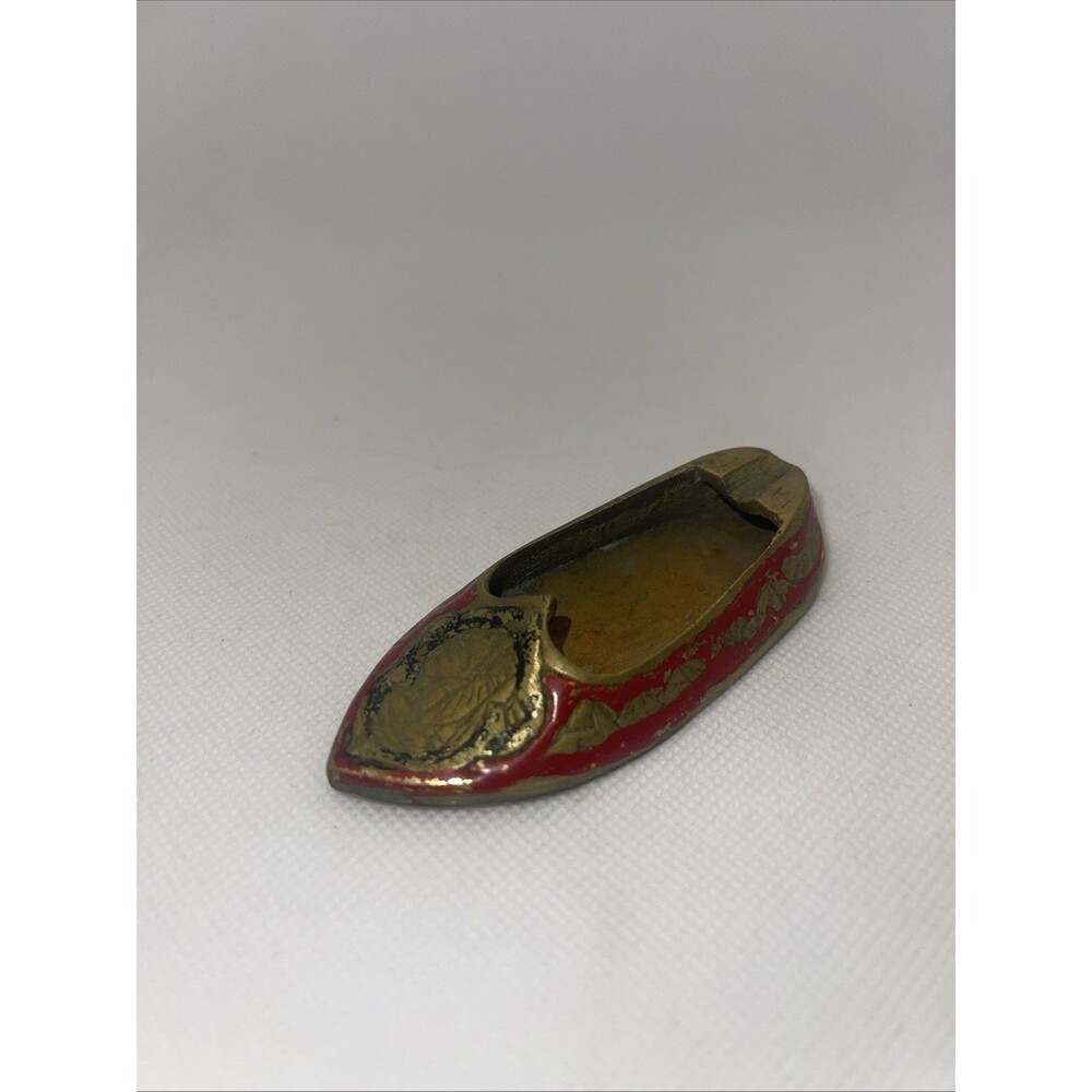 vintage Small Brass Shoe Sandal Arab Middle East